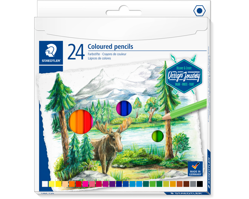 STAEDTLER Farbstift-Set Design Journey 146CC24 24 Stück