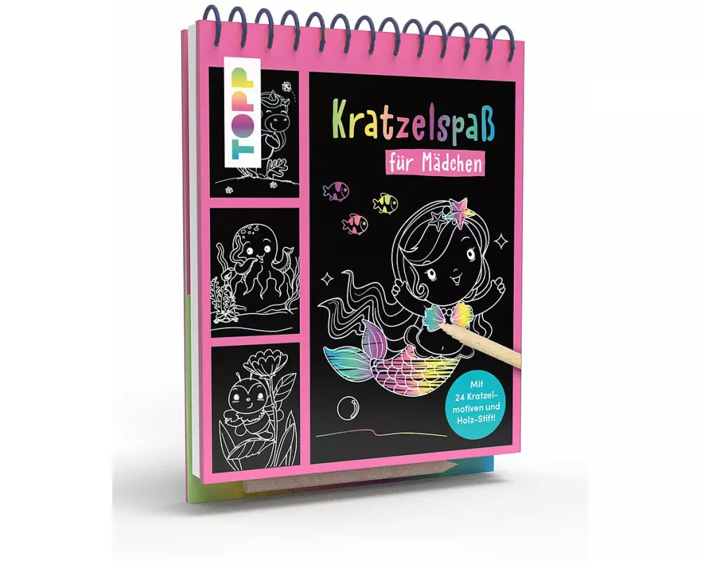 Kratzelspaß für Mädchen