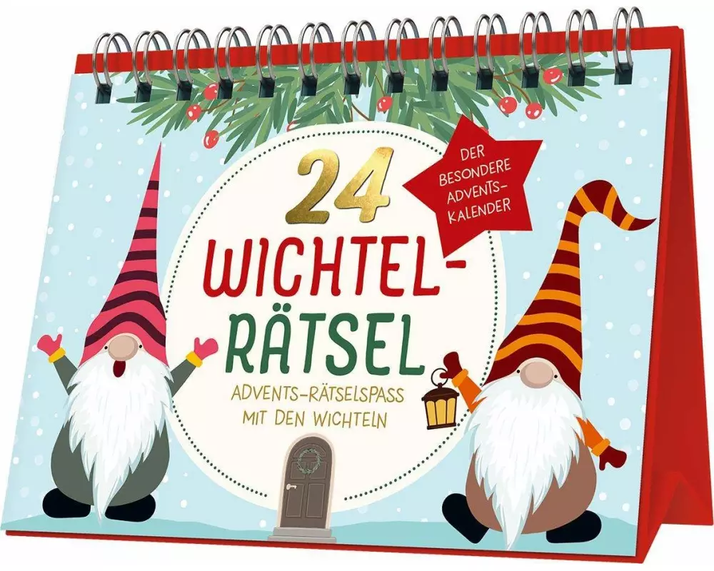 24 Wichtel-Rätsel | Advents-Rätselspaß mit den Wichteln