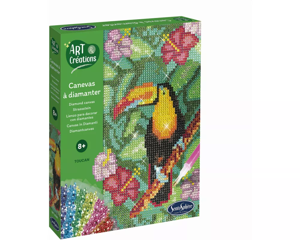 Sentosphere - Strasssteinbild Tukan