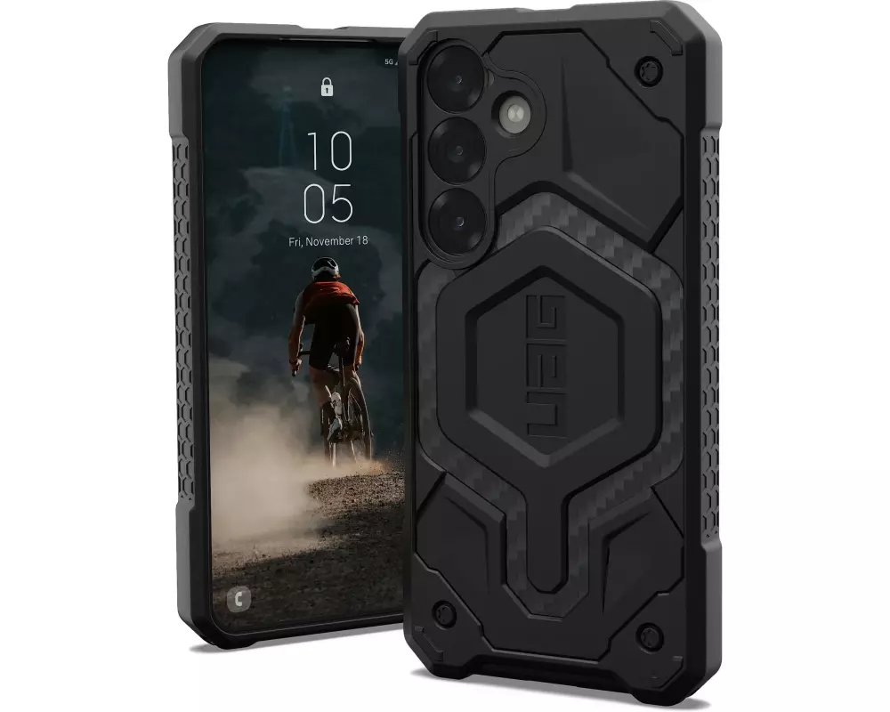 UAG Back Cover Monarch Pro Galaxy S25 Carbon Fiber