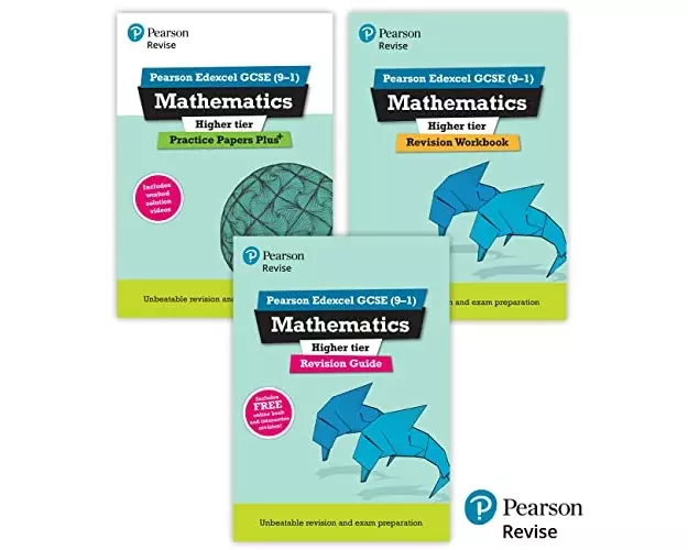 New Pearson Revise Edexcel GCSE Maths (Higher) Complete Revision & Practice Bundle - for 2026, 2027 exams