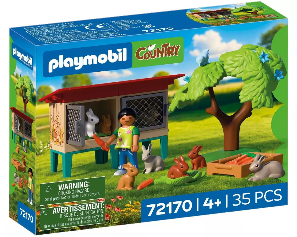 Playmobil Ländlicher Kaninchenstall 72170