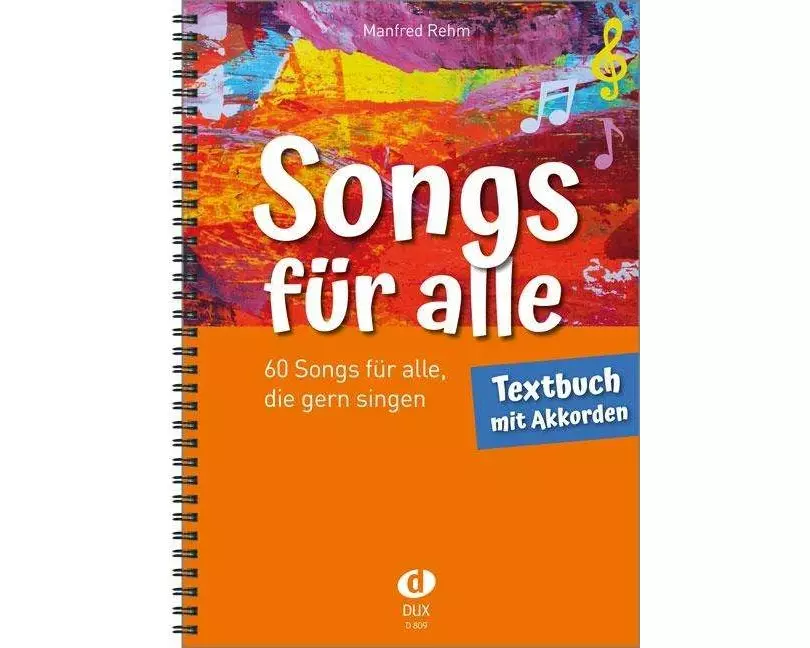 Songs für alle - Textbuch mit Akkorden