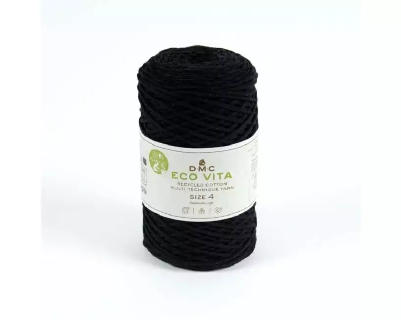 DMC Wolle Nova Vita 2.5 mm, 250 g, Schwarz