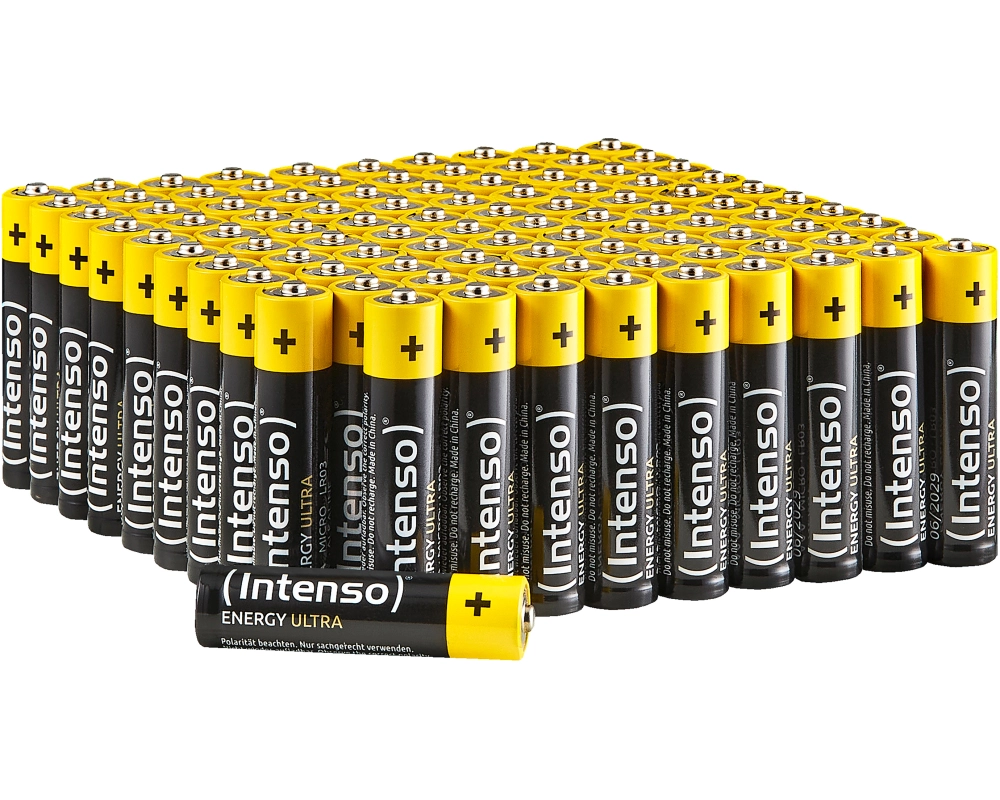 INTENSO Energy Ultra AAA LR03 7501511 Alkaline 100pcs plastic box