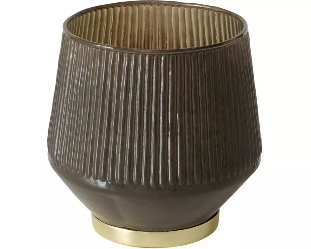 Boltze Windlicht Wrann 12 cm, Glas