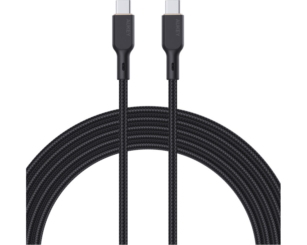AUKEY Cable USB-C-to-C Kevlar Core CB-KCC101 Nylon Braided,1.0m,100W,Bl.