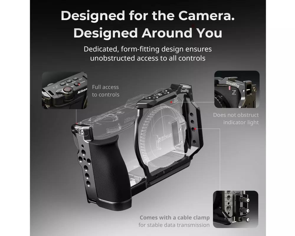 Smallrig Cage HawkLock für Nikon ZR Quick Release