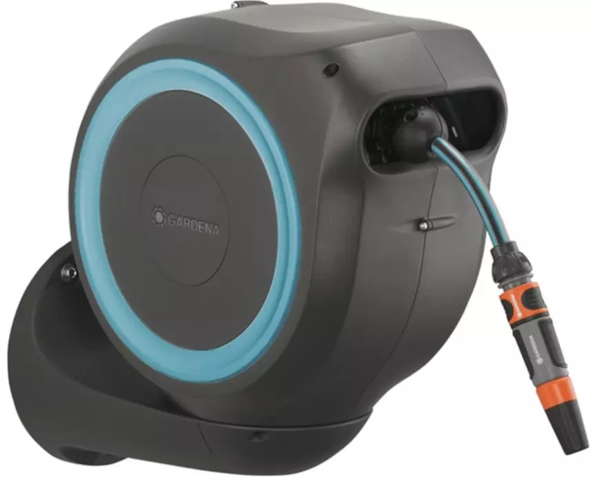 GARDENA Wand-Schlauchbox RollUp M/L 15 m