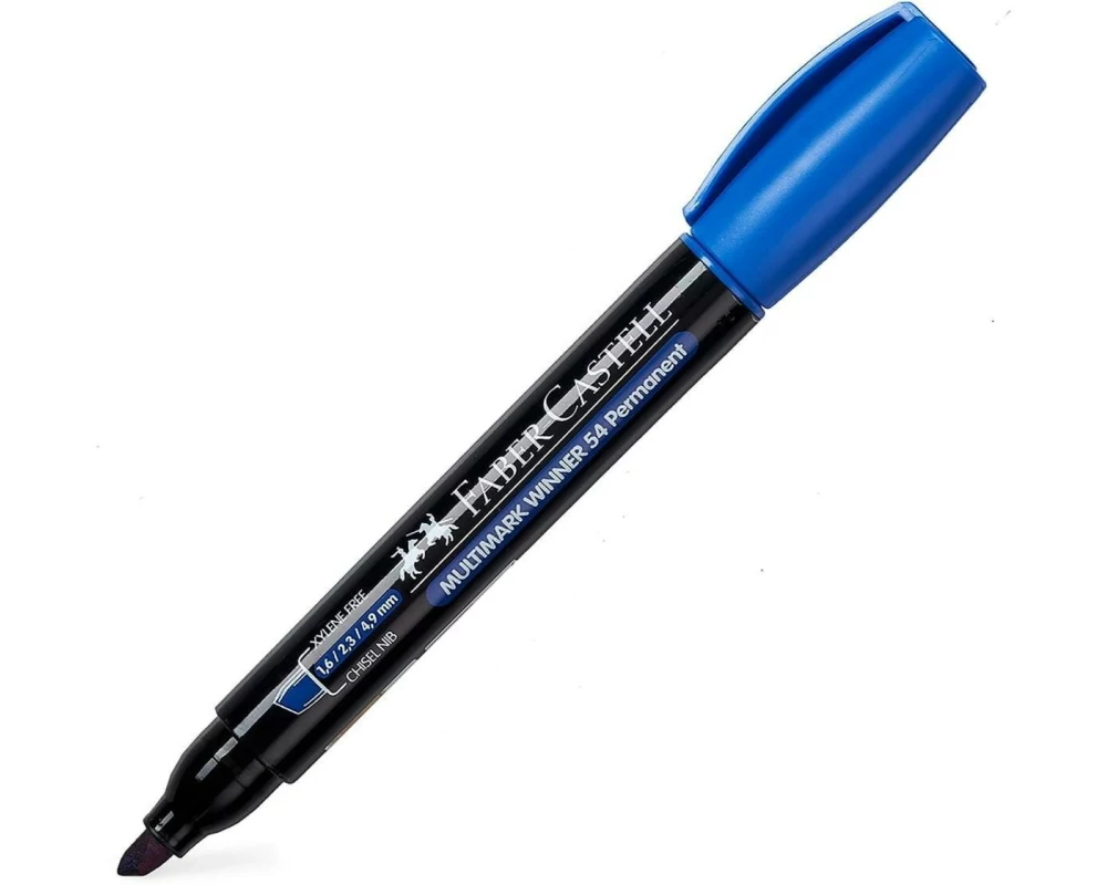 Faber-Castell Permanent-Marker Multimark Winner 54 Blau
