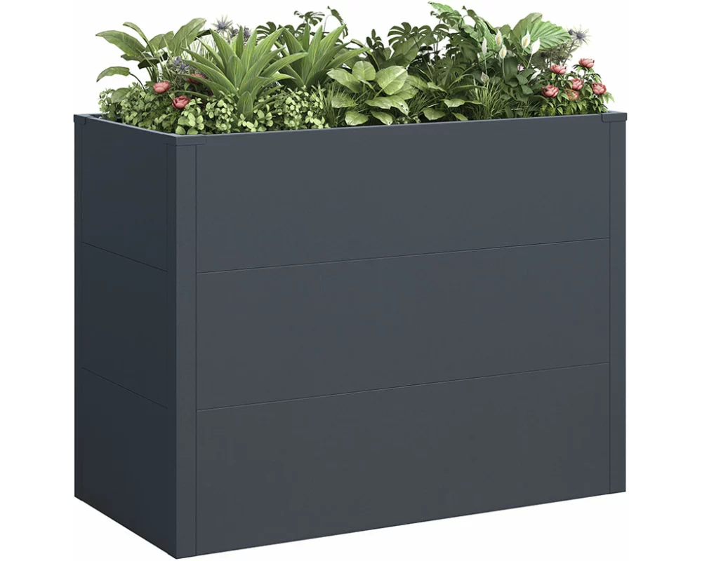 Holmberg Hochbeet 100x50x77cm anthrazit