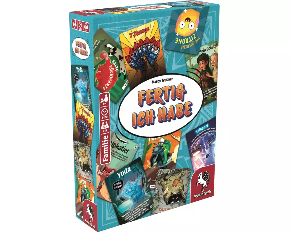 Pegasus Spiele Kartenspiel Fertig Ich Habe -DE-