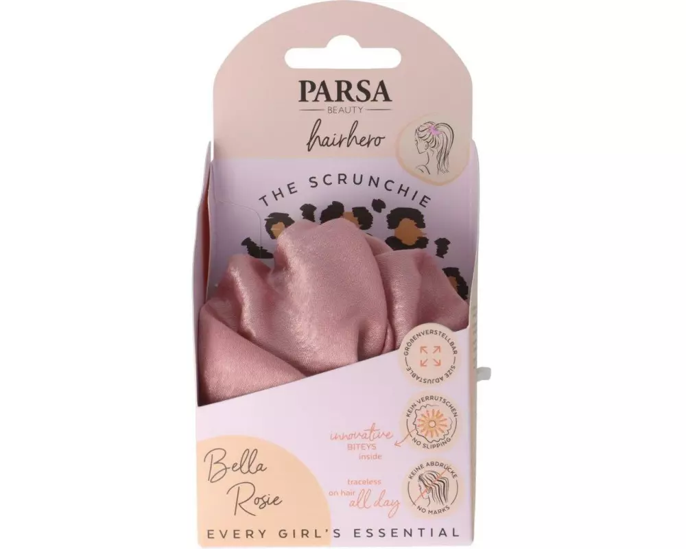 Parsa Beauty Hair Hero Scrunchie, Bella Rose 1 Stück