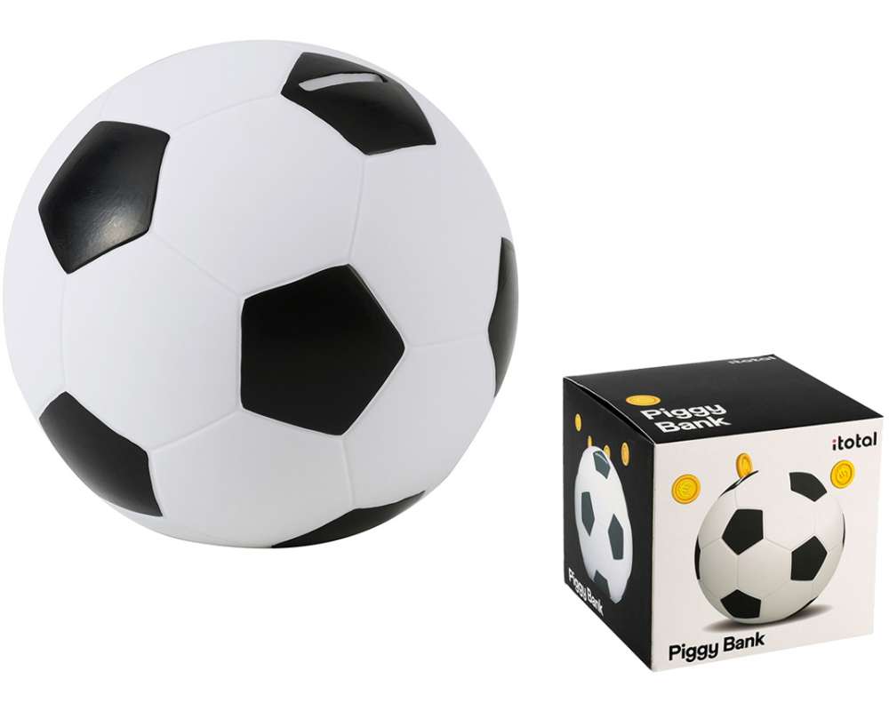 I-TOTAL Sparkasse 15x15x16cm XL2497V Fussball