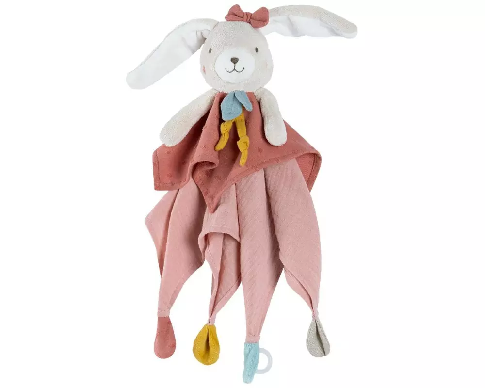 fehn Schmusetuch Natur Hase