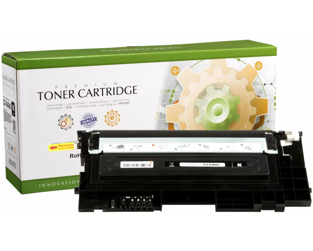 STATIC Toner cartridge compatible with Samsung CLT-K406S/SU118A black compatible 1.500 pages