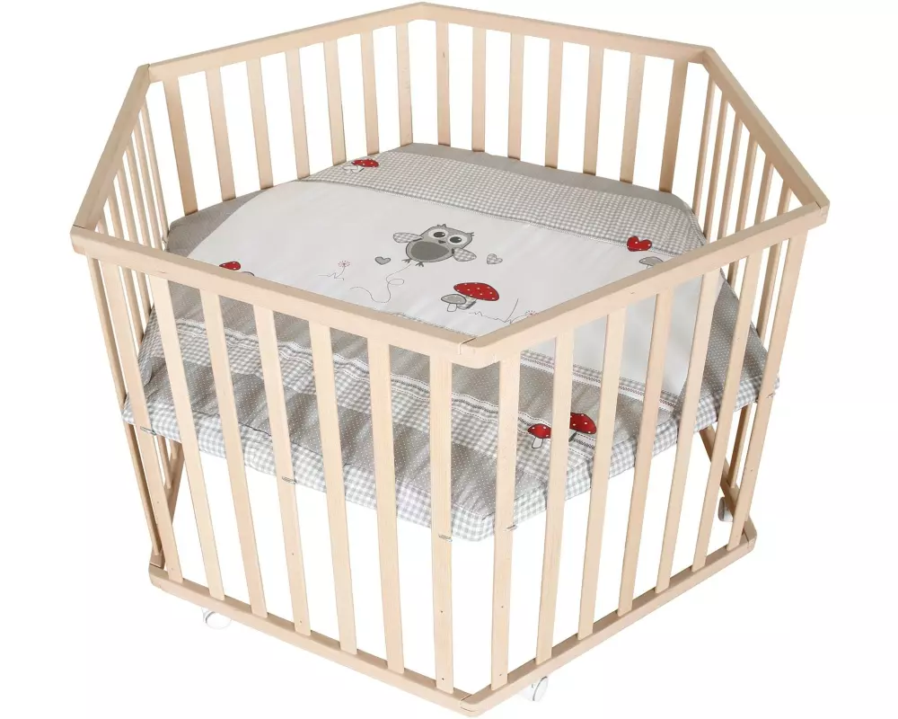 roba Laufgitter Adam und Eule Mehrfarbig