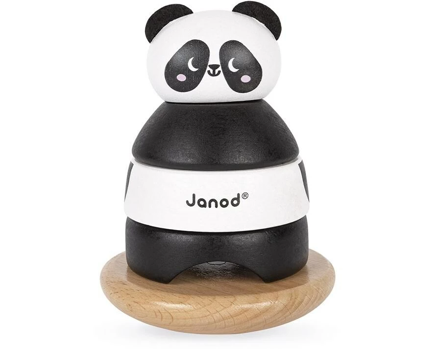 Janod Beschäftigungsspielzeug Stapeltier Panda