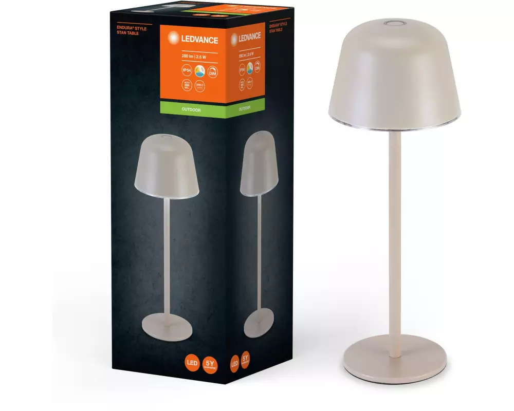 Ledvance Endura Style Table CCT USB Beige