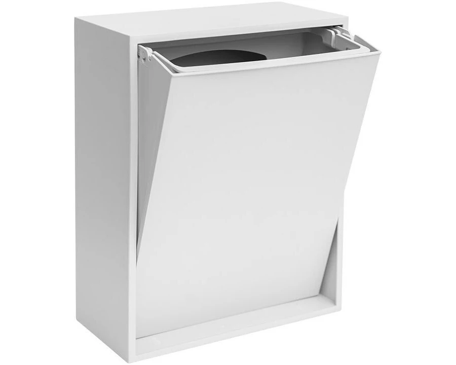 ReCollector Recyclingbehälter 12 l, Brilliant White