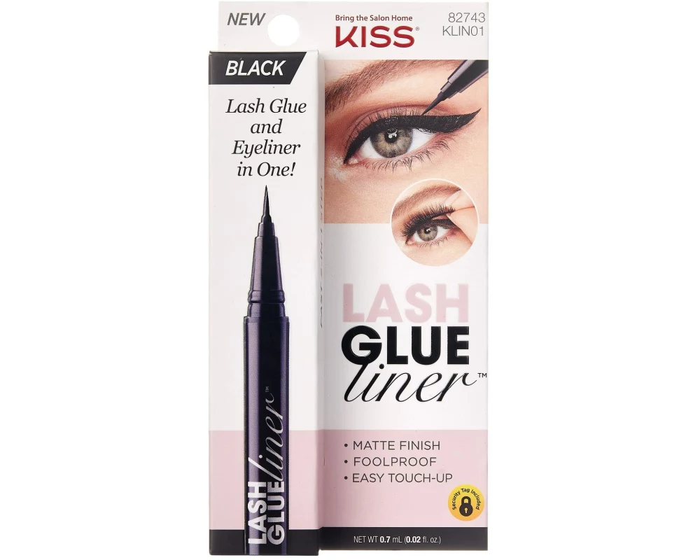 Kiss Wimpernkleber Lash GlueLiner Black Black