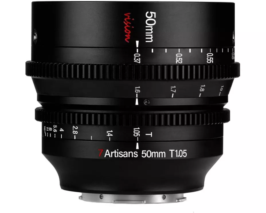 7Artisans Festbrennweite 50mm T/1.05 – L-Mount