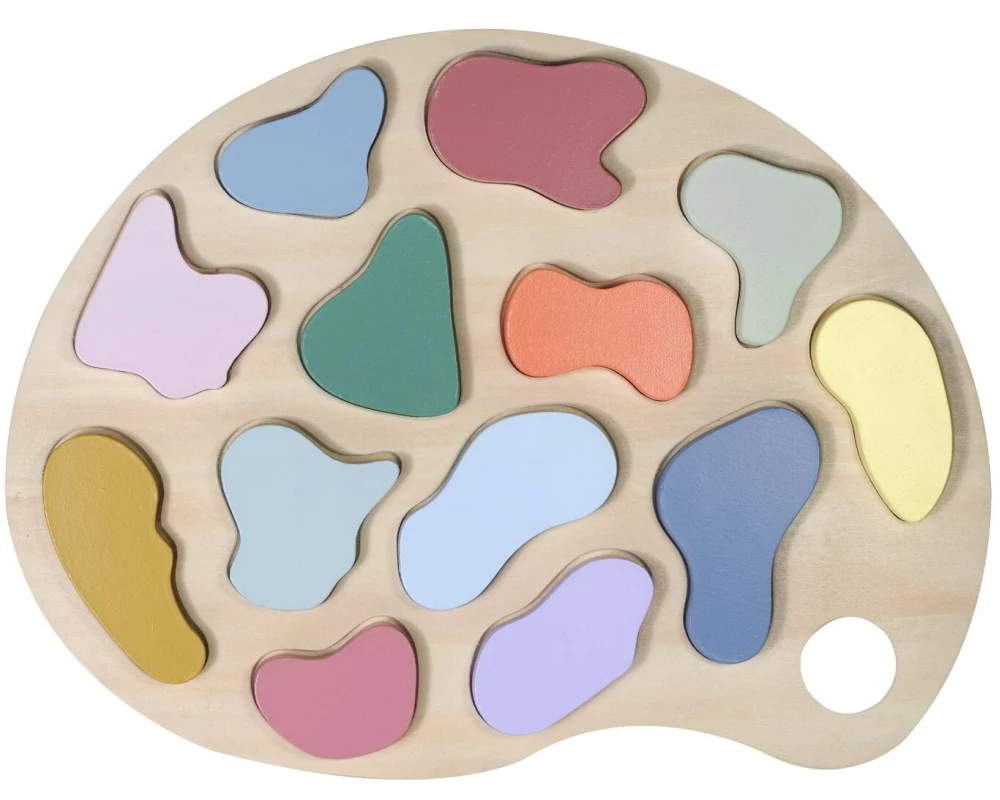 Kindsgut Steckpuzzle Farben Holz