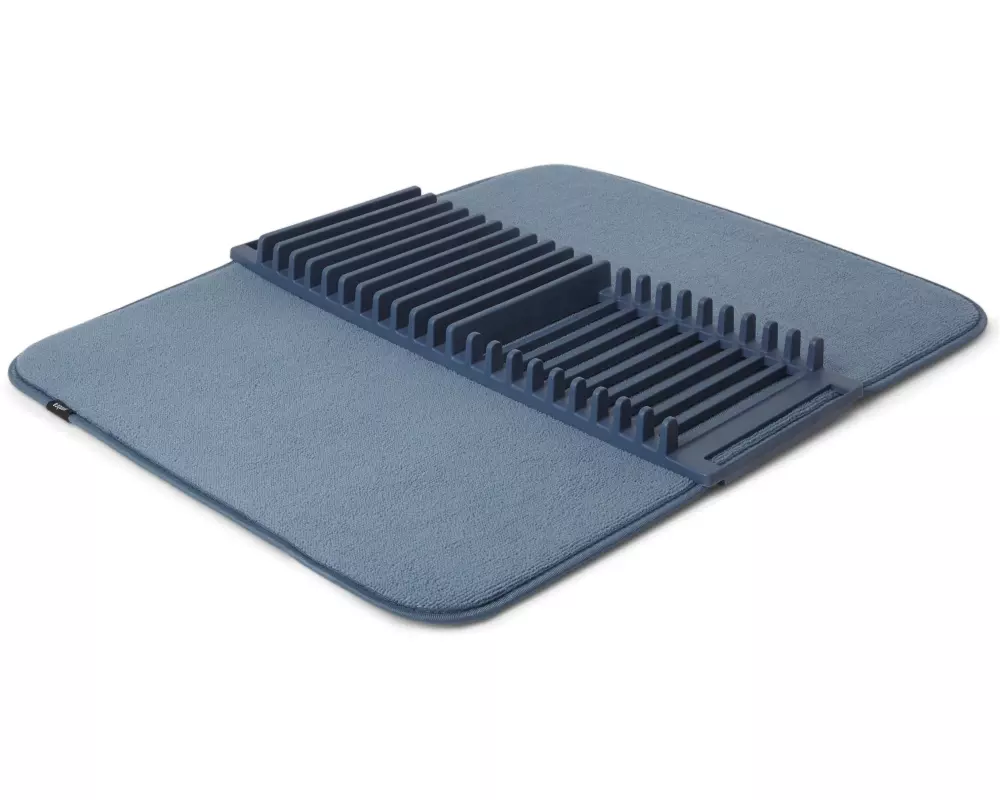 Umbra Abtropfmatte Udry faltbar, Blau