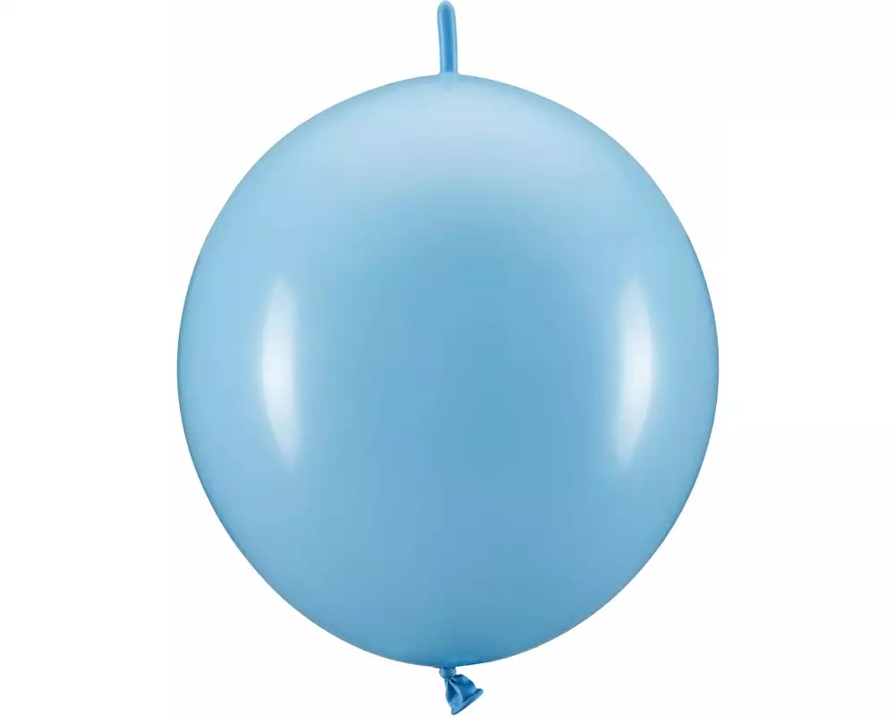 Partydeco Luftballon Hellblau 33 cm, 20 Stück