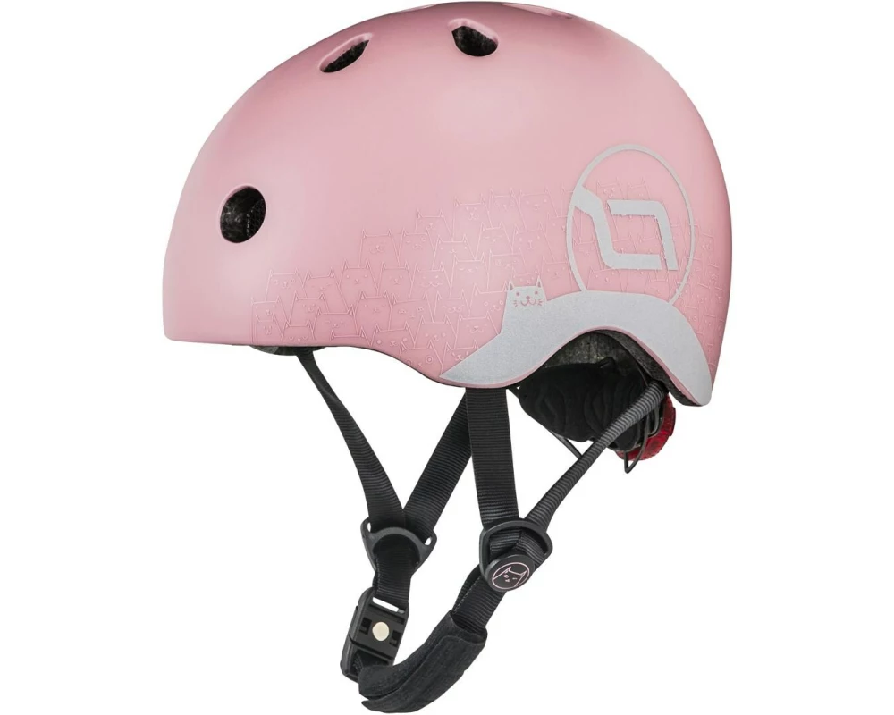 Scoot and Ride Kinderhelm Rose Rosa, XXS-S