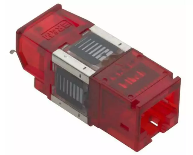 R&M Anschlussmodul R&M freenet Cat. 6A, 1xRJ45 ungeschirmt
