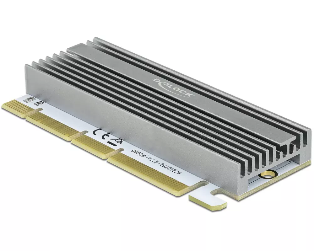 Delock Host Bus Adapter PCI Express x16 - 1x NVMe M.2 Key M