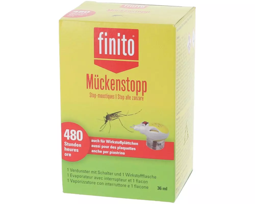 finito Mückenstecker Set Stecker & Flasche 36 ml
