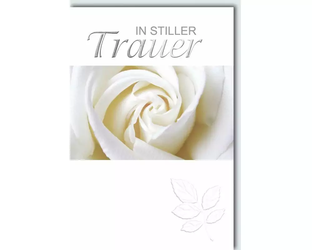 Braun + Company Trauerkarte 11.5 x 17 cm, inkl. Couvert