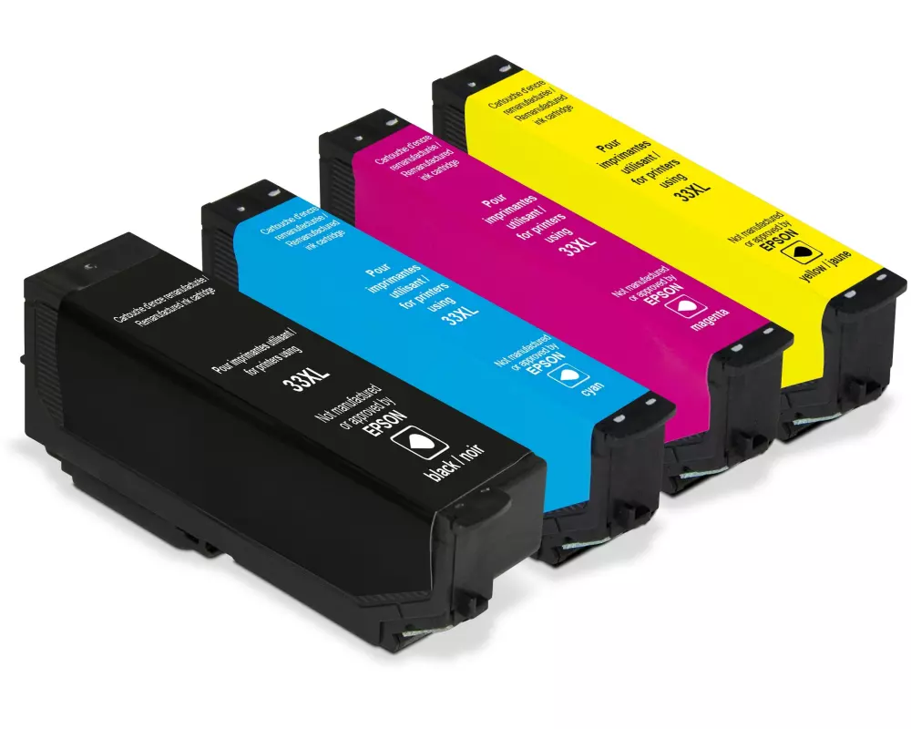 Generic Ink Tinte Epson 33 XL Multipack Black/Cyan/Magenta/Yellow