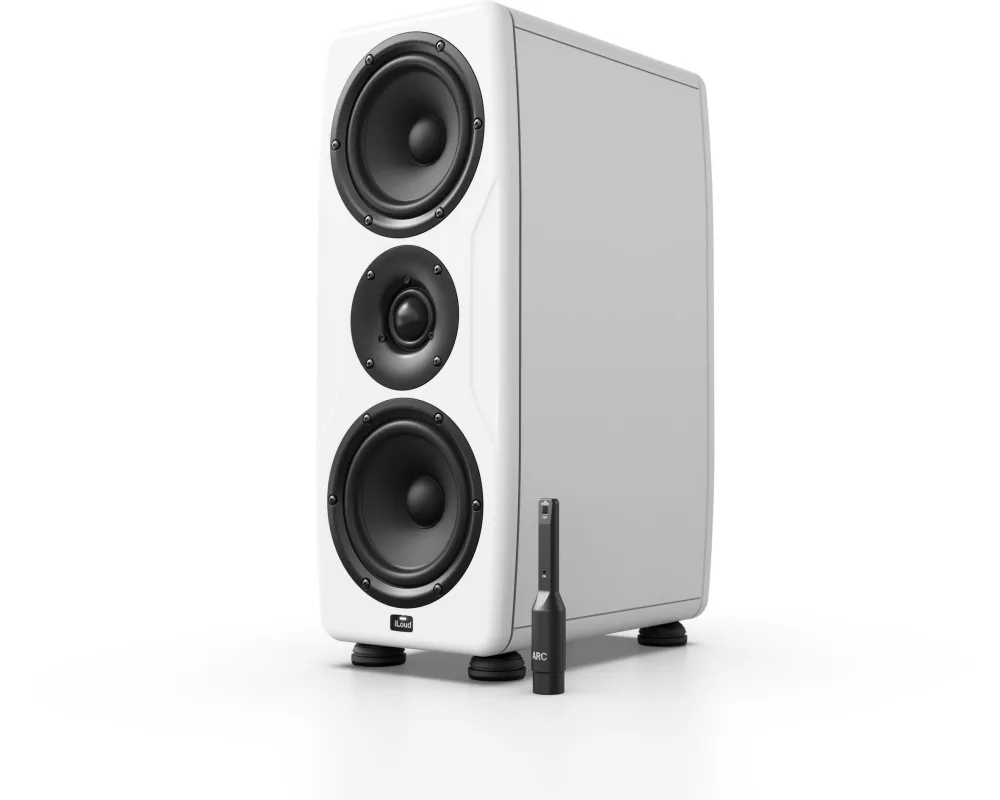 IK Multimedia Studiomonitor iLoud Precision MTM Weiss