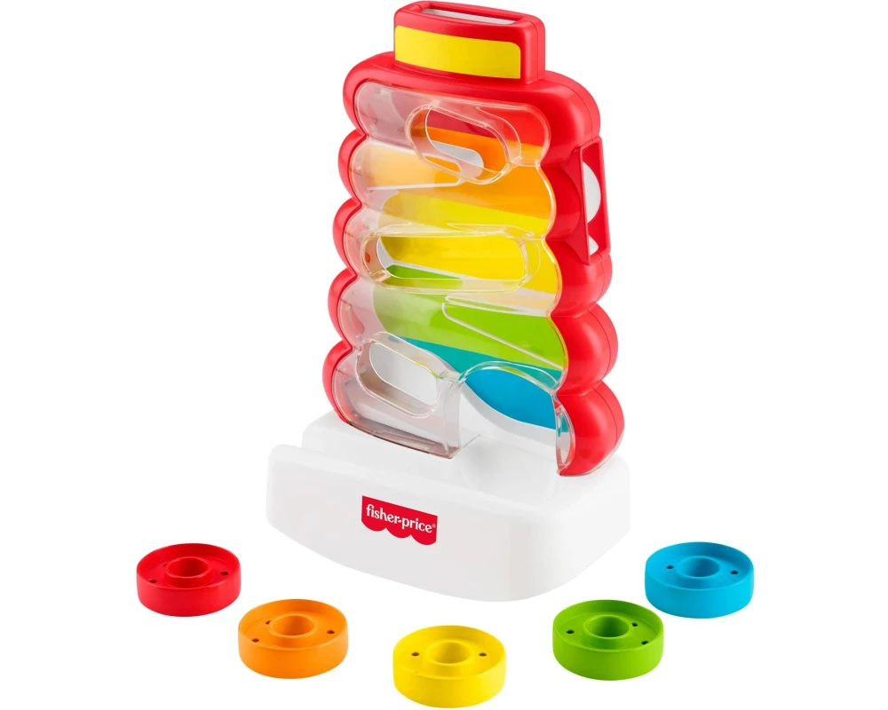 Fisher-Price Rutschspass Farbring Pyramide, Kunststoff