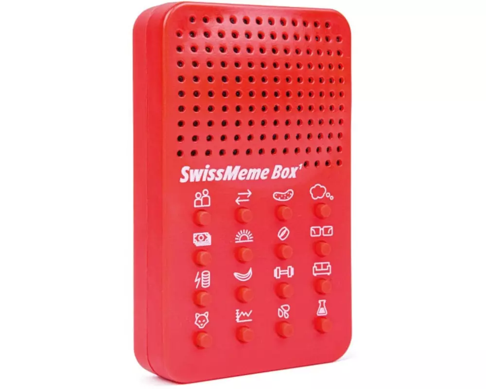 Swissmeme Soundbox ¹ Rot