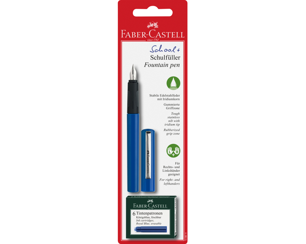 FABER-CASTELL Schulfüller 149811 blau