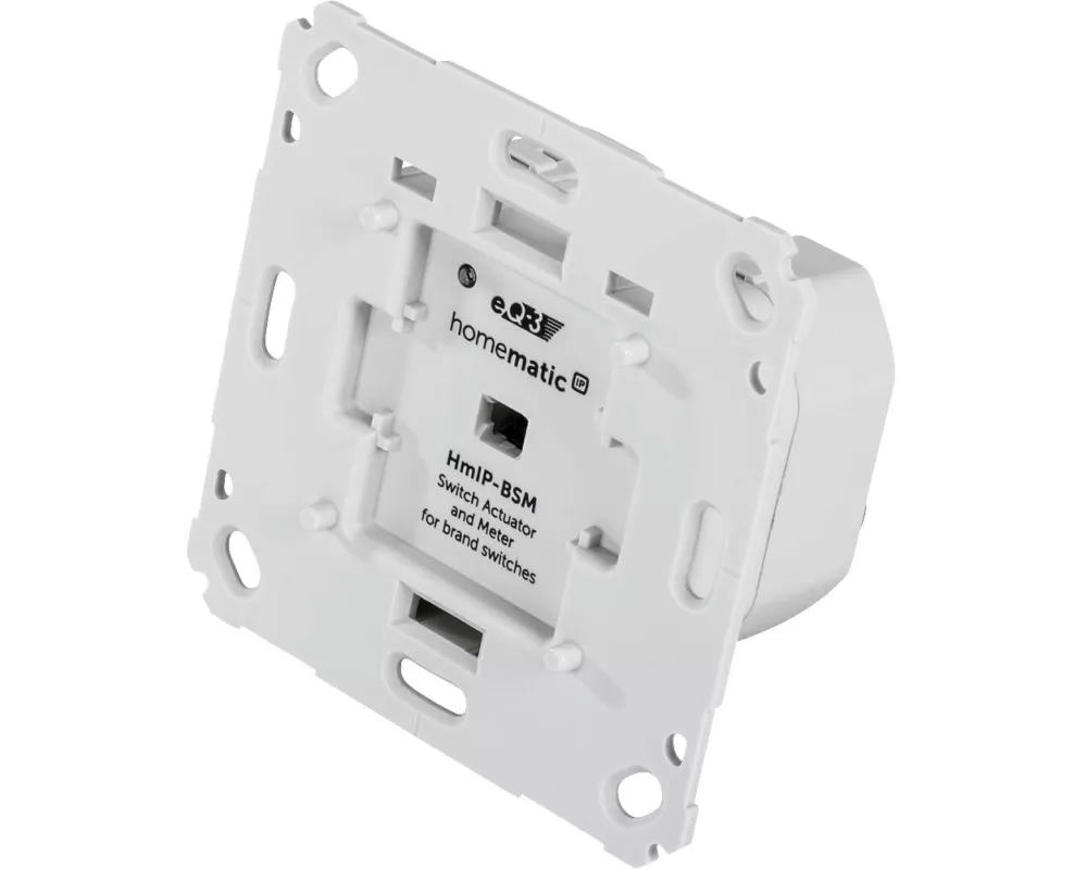 Homematic IP Smart Home Funk-Schalt-Mess-Aktor für Markenschalter