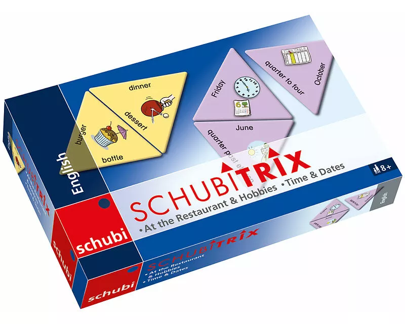 Schubitrix Englisch. At the Restaurant & Hobbies - Time & Dates
