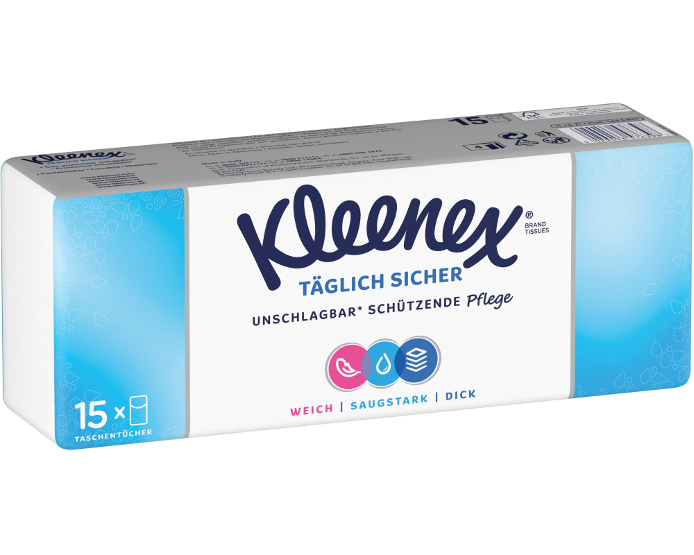 KLEENEX Taschentücher 3824122 15 Stück