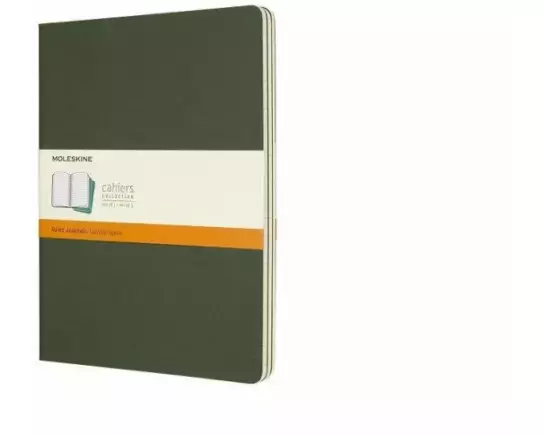 Moleskine Myrtl Grn X Lrg Rld Cahier Jnl