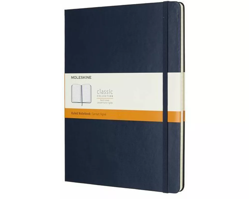 Moleskine Spphre Blue X Lrg Rld Ntbk Hrd