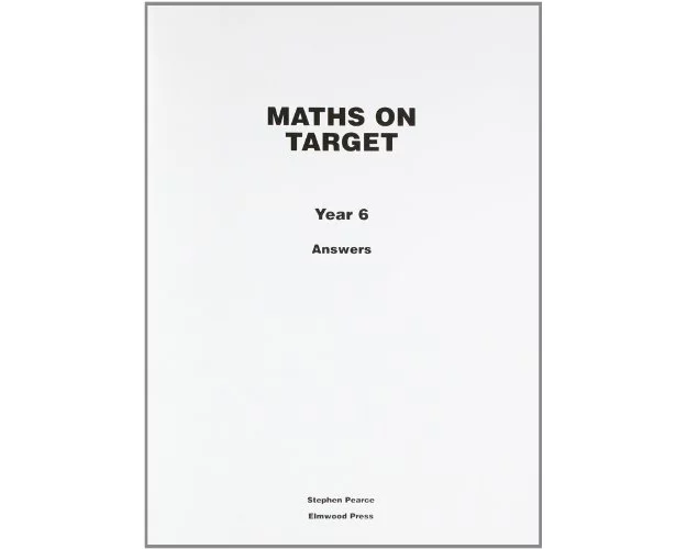 Maths on Target Year 6 Answers