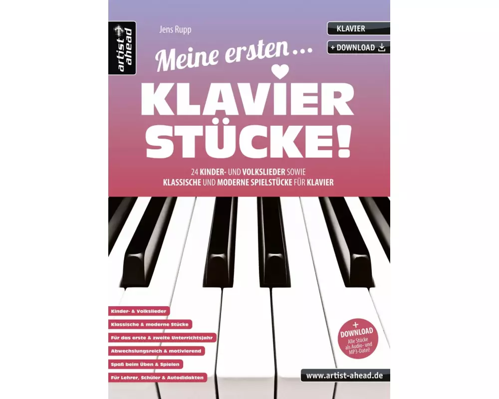 Meine ersten Klavierstücke!