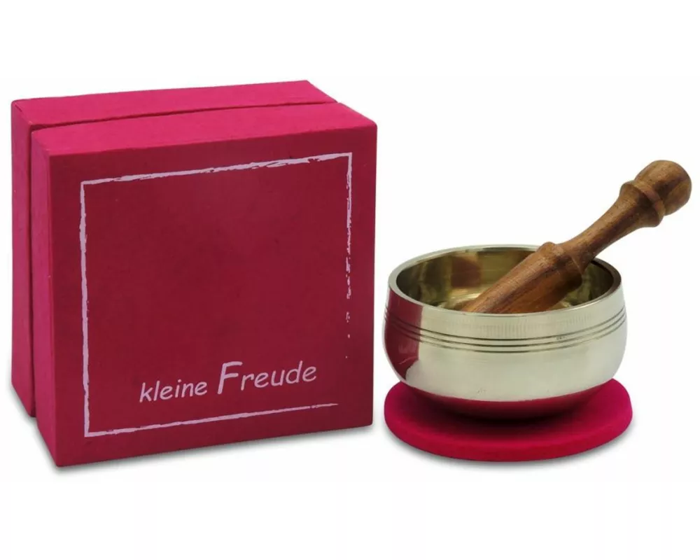 Klangschale in Box "kleine Freude"