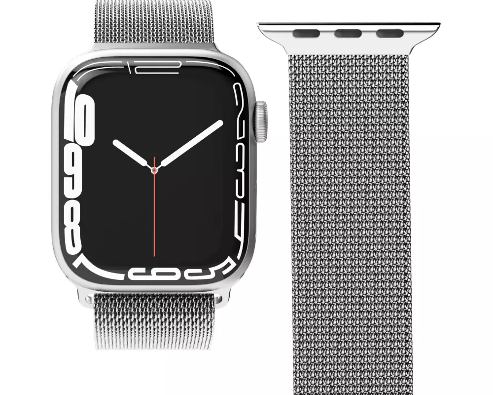 Vonmählen Armband Milanese Loop Apple Watch 38/40/41 mm Silver