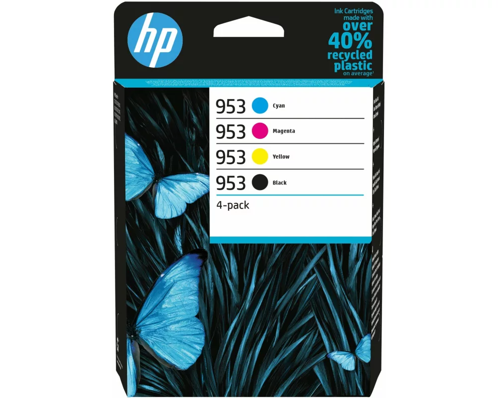 HP 953 CMYK Original Ink Cartridge 4-Pack